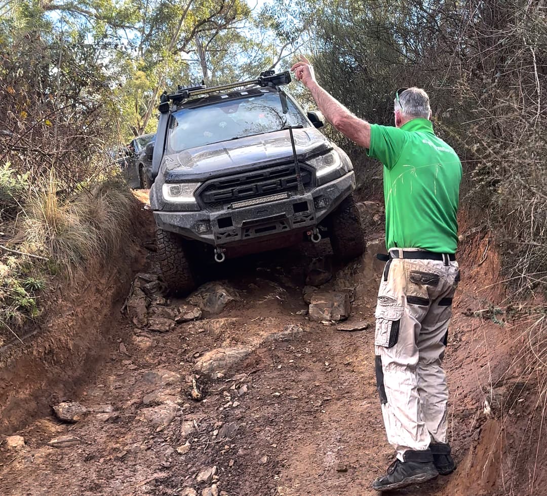Image of a group of people enjoying a 4WD tour